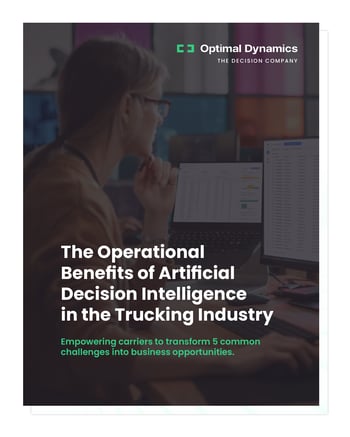 The Operational Benefits of Artificial Decision Intelligence in the Trucking Industry